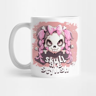 Skull Girl, Skull Fun T-Shirt 08 Mug